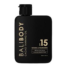 Bali Body Cacao Tanning Oil SPF15 100ml - интернет-магазин профессиональной косметики Spadream, изображение 67890