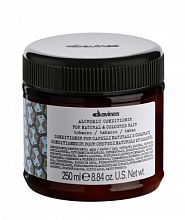 Davines Alchemic Conditioner For Natural And Coloured Hair Tobacco 250ml - интернет-магазин профессиональной косметики Spadream, изображение 51718