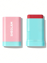 Sheglam Glass Glow Blush Stick Cherry Express 15g - интернет-магазин профессиональной косметики Spadream, изображение 67189