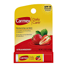 Carmex Strawberry SPF15 Lip Balm 4,25g - интернет-магазин профессиональной косметики Spadream, изображение 57232