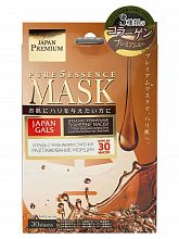 Japan Gals Pure5 Essence Premium Collagen Mask 30p - интернет-магазин профессиональной косметики Spadream, изображение 42953