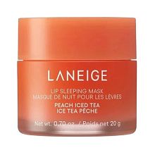 Laneige Lip Sleeping Mask Peach Iced Tea 20g - интернет-магазин профессиональной косметики Spadream, изображение 67155