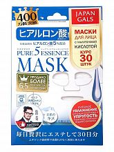 Japan Gals Pure5 Essence Mask Hyaluronic Acid 30p - интернет-магазин профессиональной косметики Spadream, изображение 42949