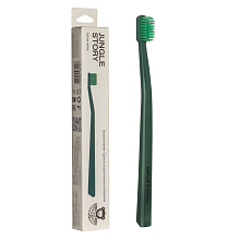Jungle Story Deep Green Biodegradable Toothbrush - интернет-магазин профессиональной косметики Spadream, изображение 52304