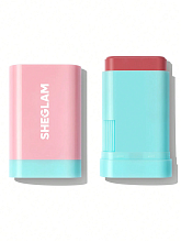 Sheglam Glass Glow Blush Brisk Babe 15g - интернет-магазин профессиональной косметики Spadream, изображение 67190