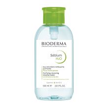 Bioderma Sebium H2O Micellar Water Pump 500ml - интернет-магазин профессиональной косметики Spadream, изображение 56663