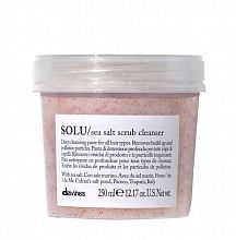 Davines SOLU Sea Salt Scrub 250ml - интернет-магазин профессиональной косметики Spadream, изображение 44241