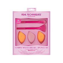 Real Techniques Starlite Nights Brush + Sponge Set - интернет-магазин профессиональной косметики Spadream, изображение 52928