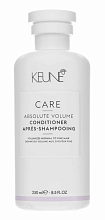 KEUNE Care Absolute Vol Conditioner 250ml Outlet - интернет-магазин профессиональной косметики Spadream, изображение 71240