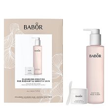 Babor Cleans Balm & Rose Toner Set 200/15ml - интернет-магазин профессиональной косметики Spadream, изображение 49184